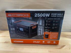 Wattbricks Energy 860006987169 5000w Peak Portable Solar Generator 120w Panel Bundle