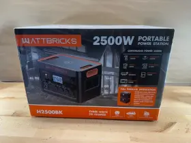 5000w Wattbricks Energy 860006987169 Peak Portable Solar Generator 120w Panel Bundle
