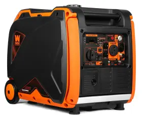 4500w Wen 044459904526 Remote Electric Start Dual Fuel Rv-ready Portable Inverter Generator/co