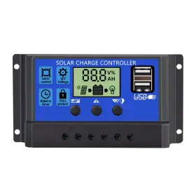 R000079 Werchtay Upgraded 30a Solar Charge Controller 12v/ 24v Panel
