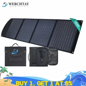 Sy-180w Werchtay 180w Portable Folding Solar Panel Waterproof Ip65 Camping Home Rv Battery Charge
