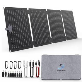 Werchtay Sy-40w 40w Foldable Waterproof Mono Solar Panel Charger Rv With Usb-c And Usb-a Power New