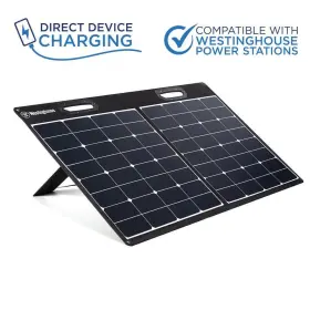Wsolar100p Westinghouse Portable Solar Panel 100w 17.6-v Bifold For Igens Power Stations