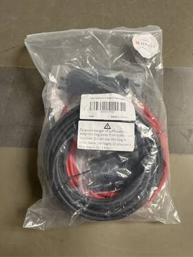 Wfyb Xb.fg.423-430 20 Ft 10awg - Solar Extension Cable With Connectors Pre-installed At One End T