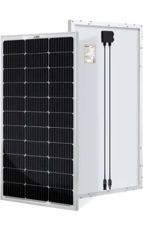 Sok-100p-ab1 Windy Nation Inc Portable 100 Watt 100w 12v Solar Panel Kit Mount Rv Cabin Off-grid Battery
