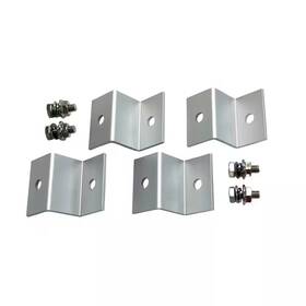 Windynation 313101738742 Solar Panel Mounting Z-bracket Set