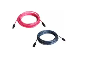 Windynation 445048211224 8-gauge 40 Ft. Black/40 Red Solar Cable 1-pair New