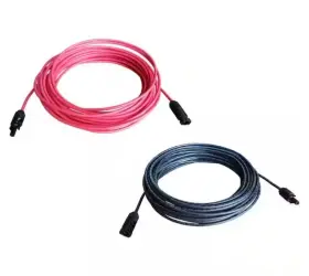 Slr-8g-50b-50r Windynation 8-gauge 50 Ft. Black/50 Red Solar Cable 1-pair