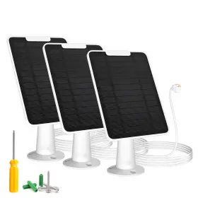Wininmeta 768317690177 6w Solar Panel Charger Compatible With Google Nest Camera Outdoor And Indoor B