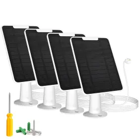 Wininmeta 768317690436 Solar Panel Charger Compatible With Google Nest Camera Outdoor And Indoor Batte