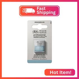 Winsor & Newton 0101424 And Professional Watercolour Revival Collection Half Pan Ultramar