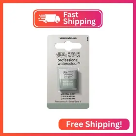 0101427 Winsor & Newton And Professional Watercolour Revival Collection Half Pan Mineral