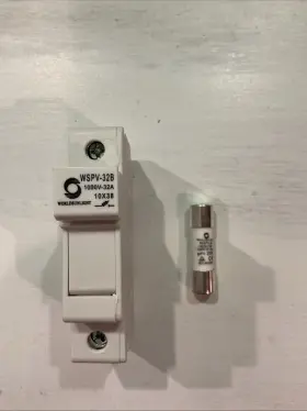 Wspv-32b Worldsunlight Fuse Holder 1000v 32a - With 20a Dc Pv