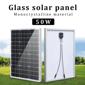 202010033 Wuzeck 50w Solar Panel Monocrystalline Off-grid Pv Power Supply Application