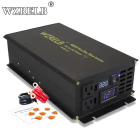 1000w Wzrelb 736542903195 12v Pure Sine Wave Inverter Car Truck Camp Solar Rv Off Grid Power Supply