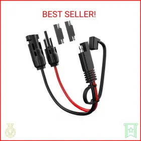 Xiuxiu 038 744759038111 Berlat Solar Extension Cable - 10awg 30cm With 2 Sae Polarity Reverse Adapters
