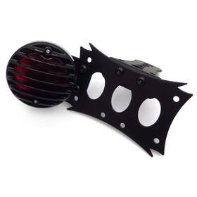 Xkmt-motorparts 786377373427 Xkmt-side Mount Tag License Plate Holder Bracket Led Tail Light Compatible Wi