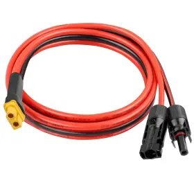 3ft-solar-xt60-10awg Xrds -rf 3ft 10awg Solar Connector To Xt60 Female Cable 600v Heavy-duty Power Wiretttt