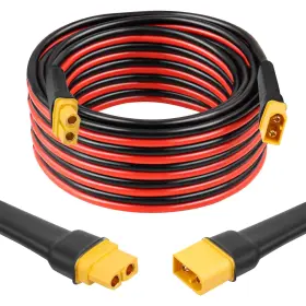 Xt60 Xrds -rf 635403224519 Extension Cable 20ft 10awg Tinned Copper Wire With Male To Female