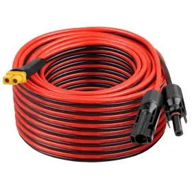 Xt60 Xrds -rf 635405509089 Solar Connector To Cable 50ft 10awg Female Extension Cabl