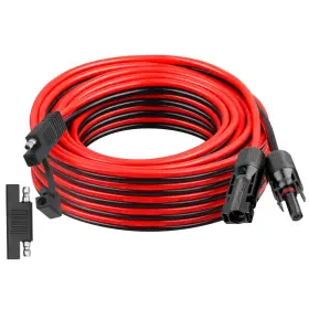 Xrds -rf 706531232070 10awg Sae To Solar Panel Connector Cable 30ft Heavy-duty Tinned Cop