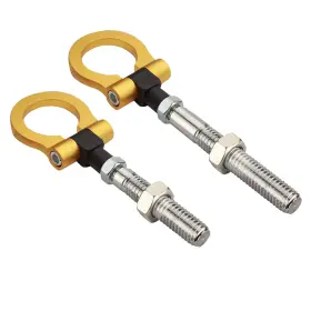 15234068 Xrmxf Heavy Duty Front Rear Bumper Screw On Track Racing Tow Hook Set Compitable