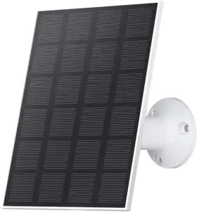 Xvim 755113382856 3w Solar Panel 6v Type-c Waterproof 9.8ft Cable For Cctv Camera
