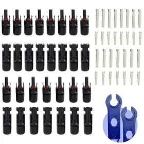 Yali-01 Yaliours Solar Panel Cable Connectors 15 Pairs With 2pcs Spanners