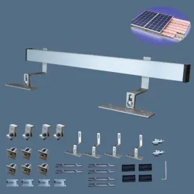 Tileroof005 Yanglin Tech Co. Ltd. Solar Panel Mounting Bracket Kit System To Metal Roof Sloped Or Flat 1 2 Panels