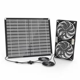Yth-60 Yanishenzhen Solar Fan 30w Powered Greenhouse Fan. Panel