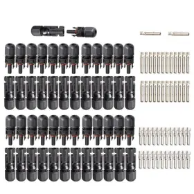 Ip67 Yarachel 674551755223 25pairs / 50pcs Solar Connectors - Male And Female Waterproof Connector 2