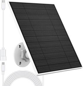 Yctechcam 445004860831 Solar Panel For Eufy Outdoor Camera 5w Charger Compatible With