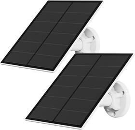 Yctechcam 445030834813 Solar Panel For Security Camera 5w Usb Micro And Usb-c Port