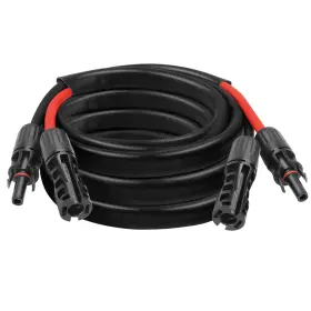 B0fh95xs78 Yddecw 8awg Solar Cable - 10ft Panel Extension Cord 8 Gauge Pv Wire With Flame Re