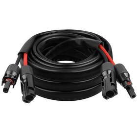 Yddecw B0fh9kdzp7 10awg Solar Cable - 20ft Panel Extension Cord 10 Gauge Pv Wire With Flame