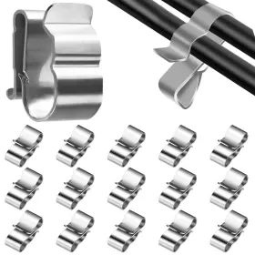 Ysbxgxj15ca Yeasing Trailer Frame Wire Clips Stainless Steel Clip 15pcs Solar Panel Cable Cl