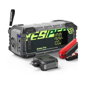 Yesper 785957621743 Portable Power Station 240wh Camping Battery With 120w A