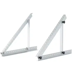 Yichuhaoxi 445000912992 41 Inch Solar Panel Support Tilt Mounting Brackets White With Foldable Legs