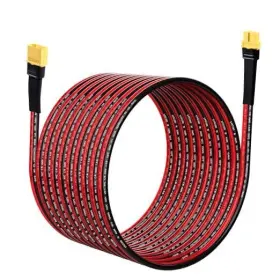 Xt60h Yiec Zan Dxt60 12awg 20ft Xt60 Extension Cable Male To Female Charging For Solar