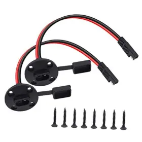 Yifuyuan 699920074231 2pack Sae Connector Power Socket 1ft 10awg Sidewall Port