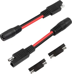 Youcheng 445029789759 Pngknyocn Sae To Dc 8mm Short Cable 10cm 14 Awg Solar Connector Fe