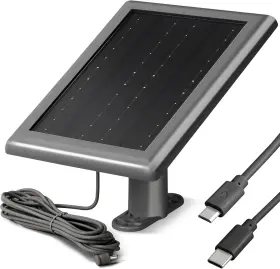 Yuelan 313041458410 1pack Ring Solar Panel Charger 2nd Generation 5w For Stick Up Cam/pro