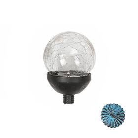 Yunjackeydz 783926182448 Solar Powered Glass Ball Accessories - For Wind Spinner Replacement Sol