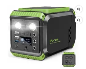 200w Yushang 445019469449 Ifanze Portable Power Station 148wh 40000mah Solar Generator Supply