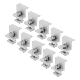Ywbl-whqfuwdtz30g-13 Ywbl-wh 10pcs Solar Panel Clamps Mount Z Bracket Aluminum Alloy Pressing Block