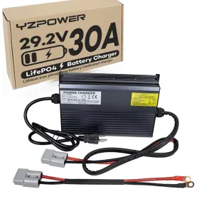 Yz800s Yzpower 722549507122 29.2v 30 Amps Lifepo4 Battery Charger For Marine Boat Rv Lawn Motor Motorcycl