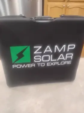 Zs-80-p Zamp Solar 80w Folding Panels And Case Usa Made