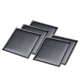 Zaplyte 605322519027 5pcs 1.5v 200ma Mini Solar Cell Panel Module Diy For Phone Model Charger