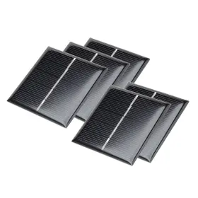 Zaplyte 605322519201 5 Pcs 2.5v 120ma Poly Mini Solar Panel Module Diy For Toys Charger