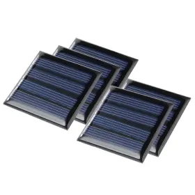 Zaplyte 605322519430 5pcs 2v 50ma Poly Mini Solar Cell Panel Power Module Diy For Phone Toys Charger